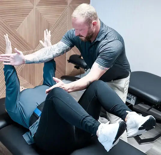Giving adjustment on table